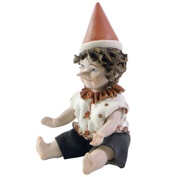 Petite figurine en porcelaine Pinocchio 5