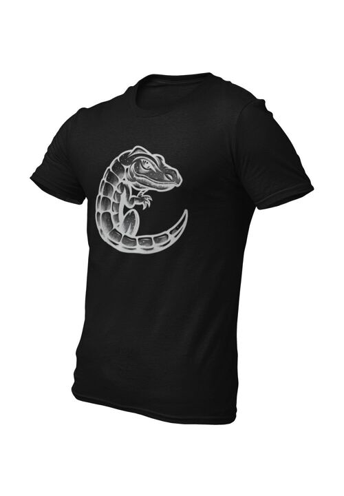 Shirt "Comodo Dragon lineart" by Reverve Fashion