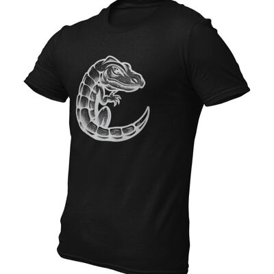Shirt "Comodo Dragon lineart" by Reverve Fashion