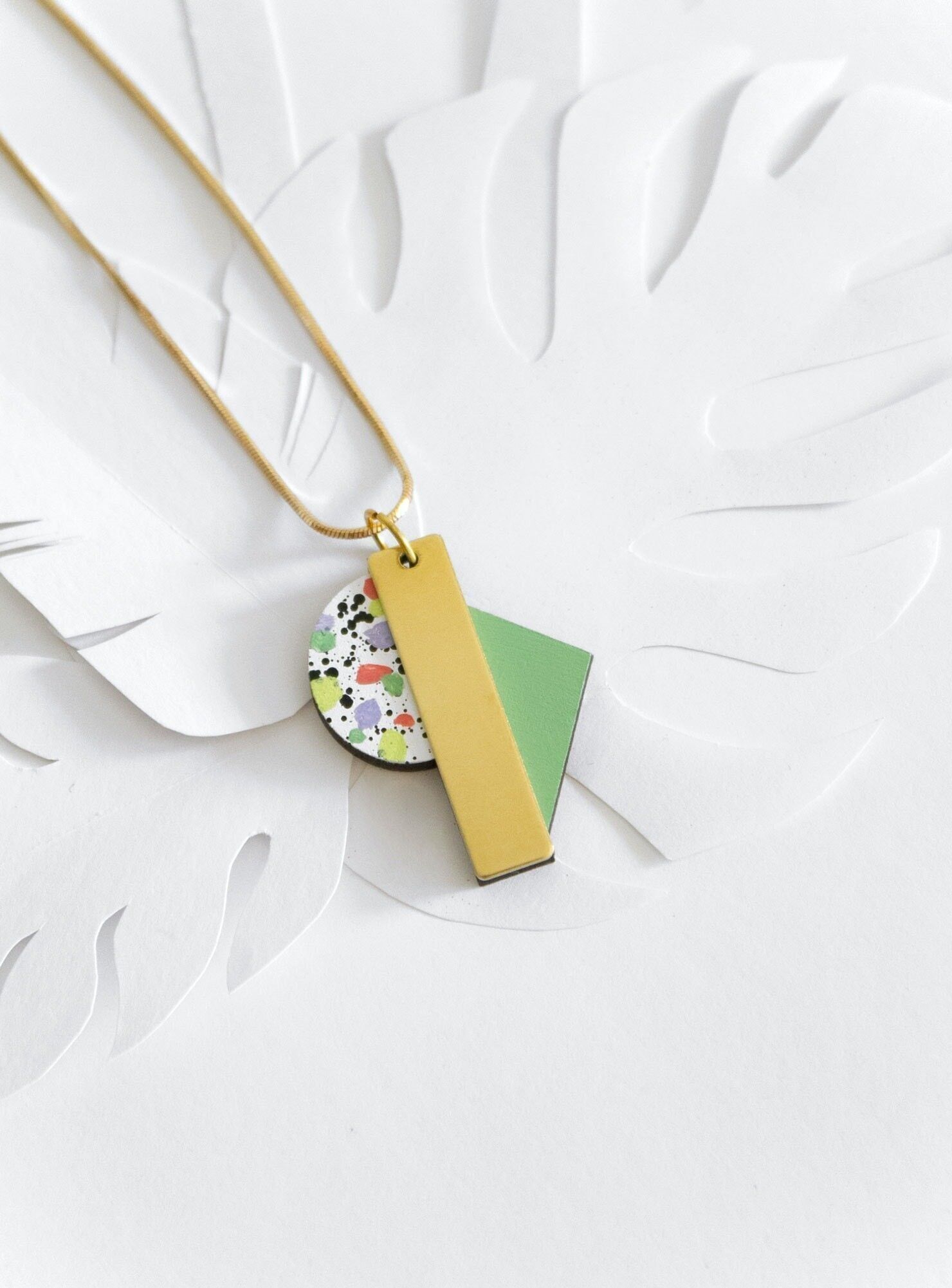 Collana estiva corta geometrica | Collana Grète Summer Edizione Speciale | Edizione estiva