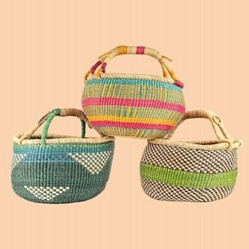 SAWLA: Unique Bolga Shopping Baskets