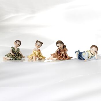 Figurines en porcelaine sur les saisons taille 33 1