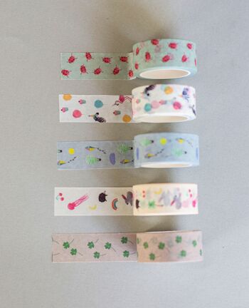 Washi tape – coccinelles 3