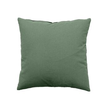 Coussin carré déhoussable, 100% coton, 19 coloris, collection PANAMA 21