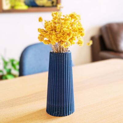 Vase à fleur no.1 décoration, fait main, éco-responsable et made in France