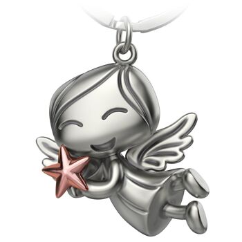 Porte-clés ange gardien "Lucky" - porte-bonheur ange - ange porte-bonheur avec étoile 14