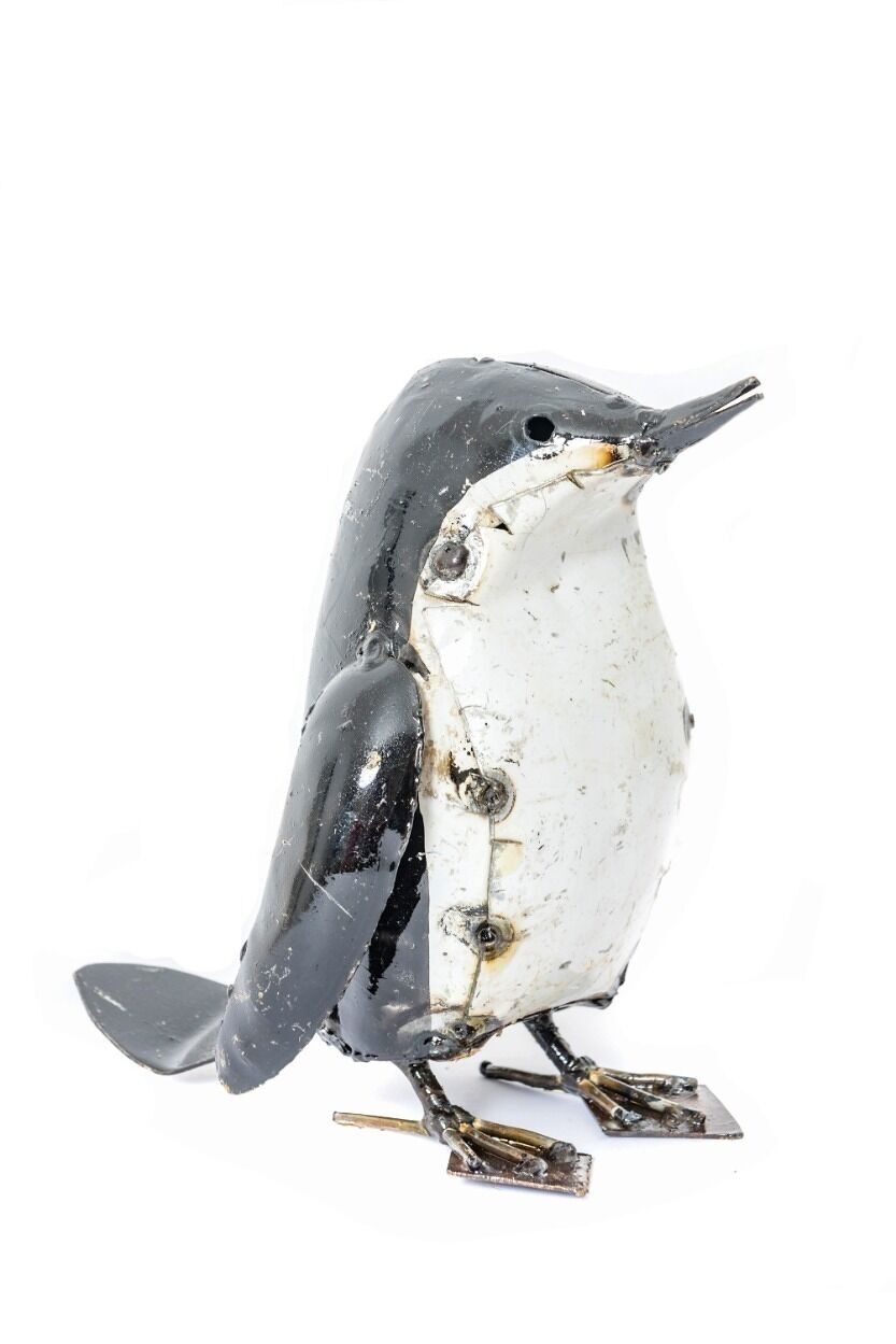 PINGUINO MEDIO IN METALLO