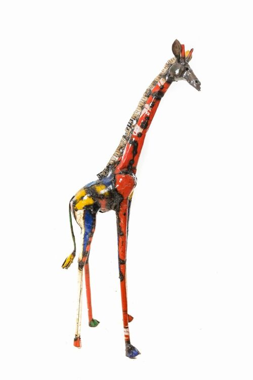 Zimba-Arts METAL COLORFUL 1.2M GIRAFFE