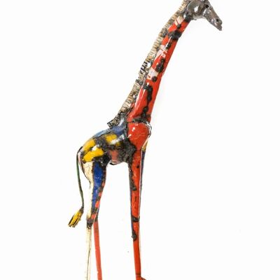 Zimba-Arts METALL BUNT 1.2M GIRAFFE