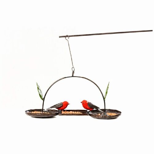 METAL TRIPLE HANGING BIRDFEEDER