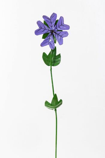 FLEUR DE CHICORÉE VIOLET MÉTAL