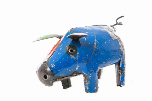 METAL SMALL COLORFUL PIG