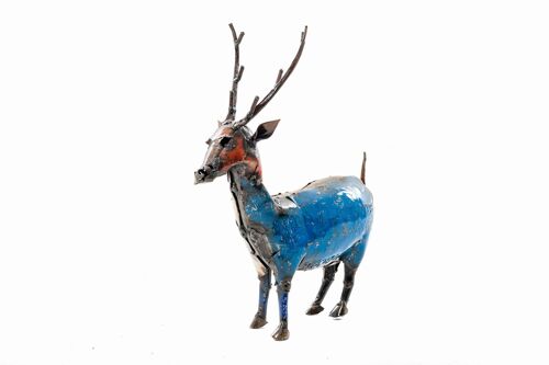 METAL COLOURFUL SMALL REINDEER