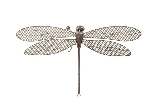 METAL XL MEDIUM DRAGONFLY WALL DECO