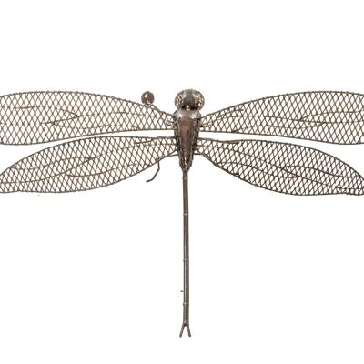 METAL XL MEDIUM DRAGONFLY WALL DECO