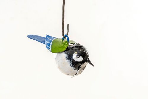 ZIMBA ARTS METAL MEDIUM GREAT TIT HANGING