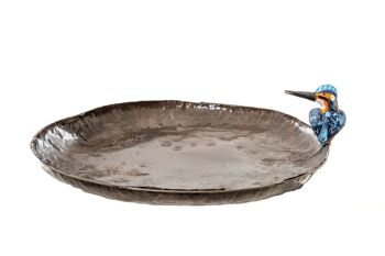 ZIMBA ARTS MÉTAL KINGFISHER XL BOL MANGEOIRE POUR ANIMAUX 2