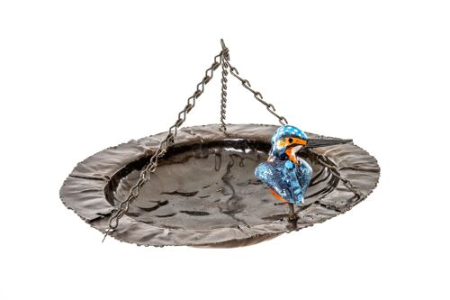 METAL KINGFISHER HANGING PLATE FEEDER