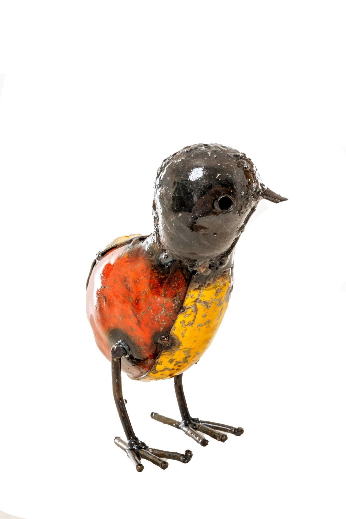 NUOVO PULCINO COLORATO IN METALLO