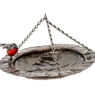 METAL ROBIN HANGING PLATE FEEDER