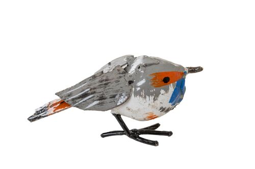 METAL BABY WHITE SPOTTED BLUE THROAT
