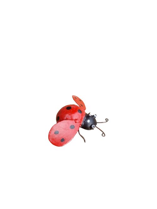METAL RED SMALL LADY BIRD