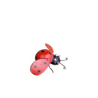 METAL RED SMALL LADY BIRD