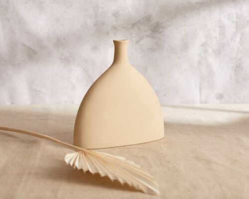 Pauline Sand Ceramic Vase