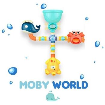 Fontaine de bain éducative | MOBY WORLD® 1