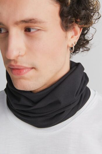 9625-021 | Foulard tube unisexe - noir 6