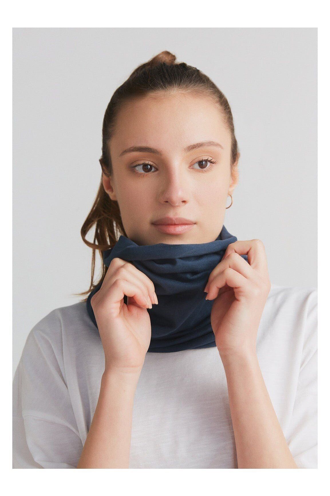9625-048 | Foulard tube unisexe - Marine