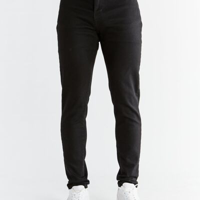 MD1015-104 | Men's Skinny Fit - Coal Black