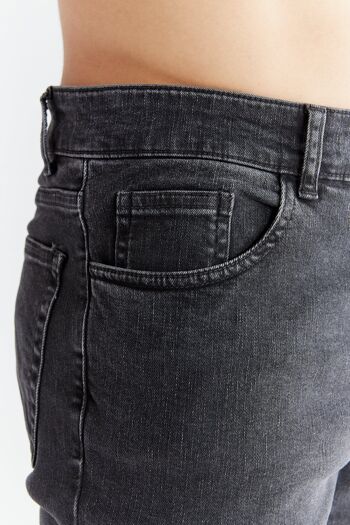 MD1015-151 | Coupe skinny pour hommes - Gris cendré 6