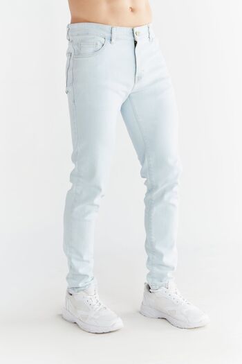 MG1012-347 | Coupe Slim Homme - Bleu Glace 2
