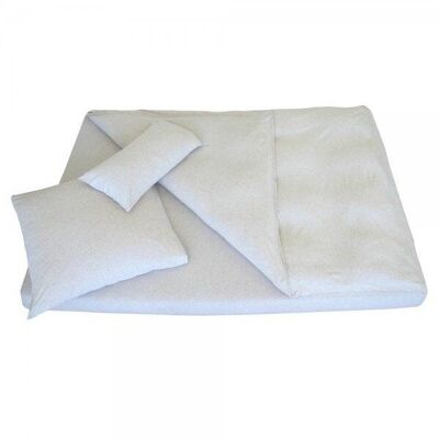 ES13-03 | Jersey fitted sheet - Beige Melange