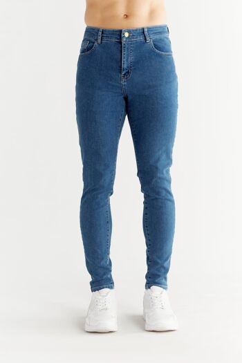 MD1014-250 | Coupe Skinny Homme - Bleu Saphir 6