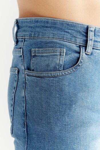 MD1014-325 | Coupe skinny pour hommes - Bleu ciel de jour 6