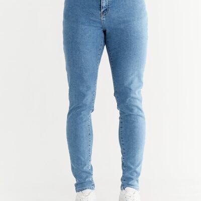 MD1014-325 | Vestibilità skinny da uomo - Blu cielo giorno
