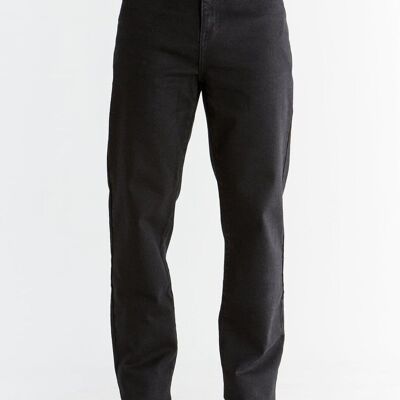 MQ1010-104 | Corte recto para hombre - Negro carbón