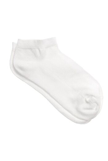 R-1111-02 | Chaussettes Sneaker unisexes - Blanc (Pack de 6) 3