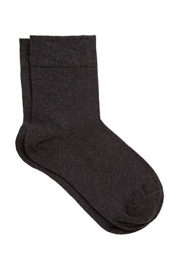 R-1111-05 | Chaussettes unisexes - mélange anthracite (pack de 6) 1