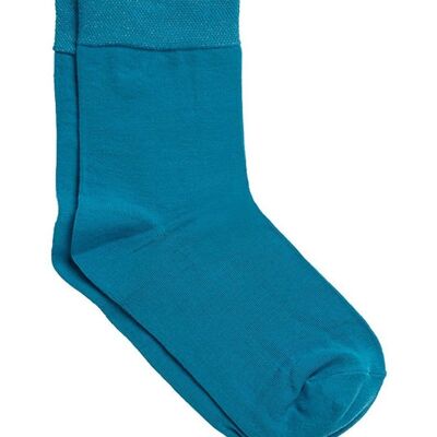 R-1111-08 | Unisex Socks - Turquoise (Pack of 6)