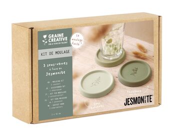 JESMONITE & GC KIT 3 COASTERS WITH PATTERNS 1