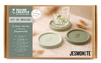 KIT JESMONITE & GC 3 SOUS-VERRES AVEC MOTIFS 2