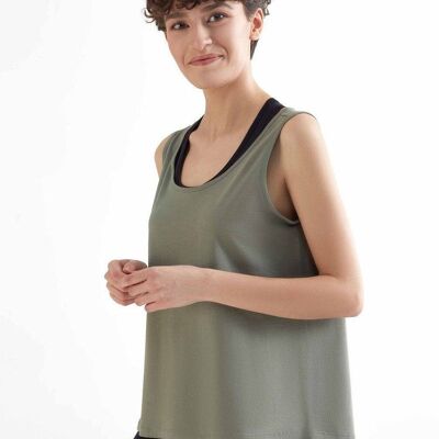 T1210-05 | Haut Femme TENCEL™ Active - Vert Clair