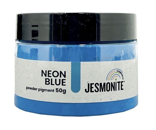 JESMONITE PIGMENT POUDRE FLUO 50G BLEU