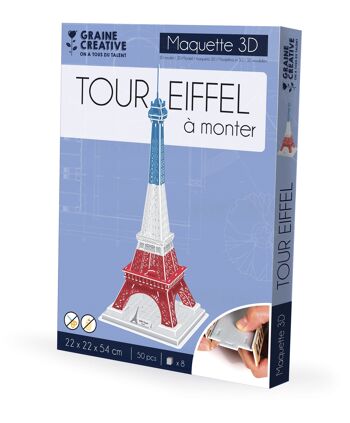 MAQUETTE 3D TOUR EIFFEL 4