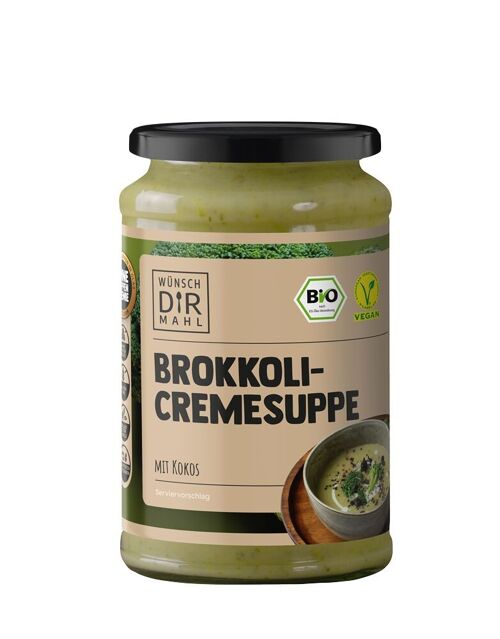 Brokkolicremesuppe mit Kokos 380ml