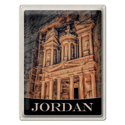 Cartel de chapa Travel 30x40cm Jordan Petra Architecture