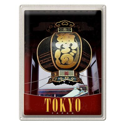 Blechschild Reise 30x40cm Tokio Japan Asien Tradition Urlaub